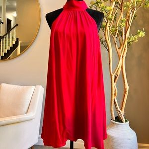 haute hippie red dress size 10